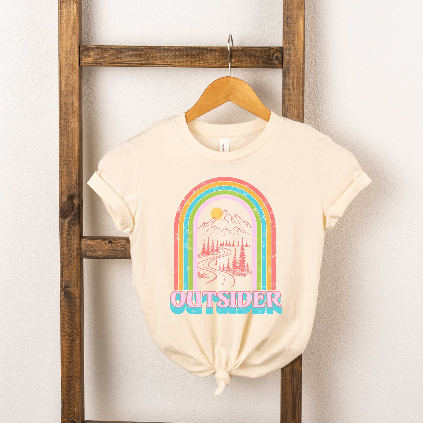 Outsider Rainbow | Youth Short Sleeve Crew Neck