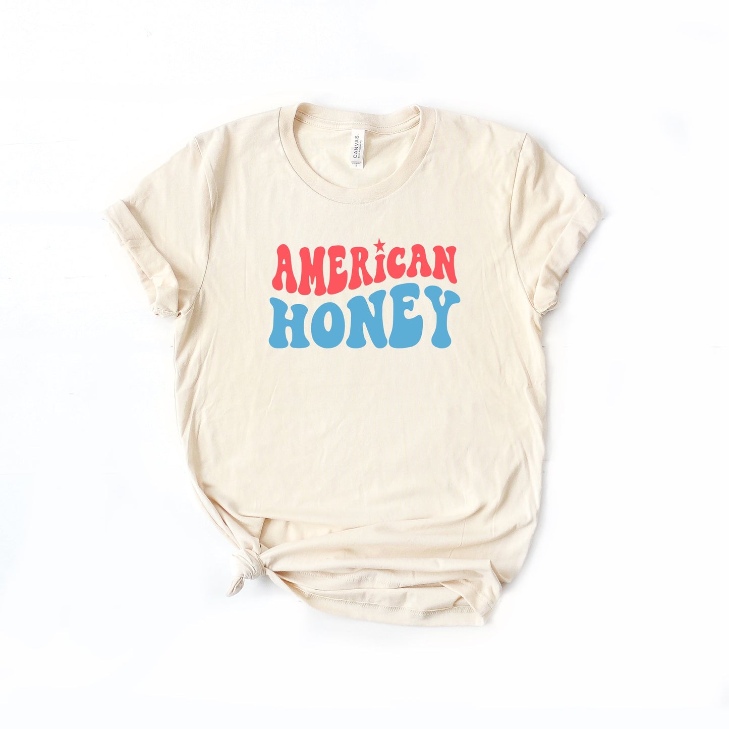 American Honey Wavy | Short Sleeve Graphic Tee