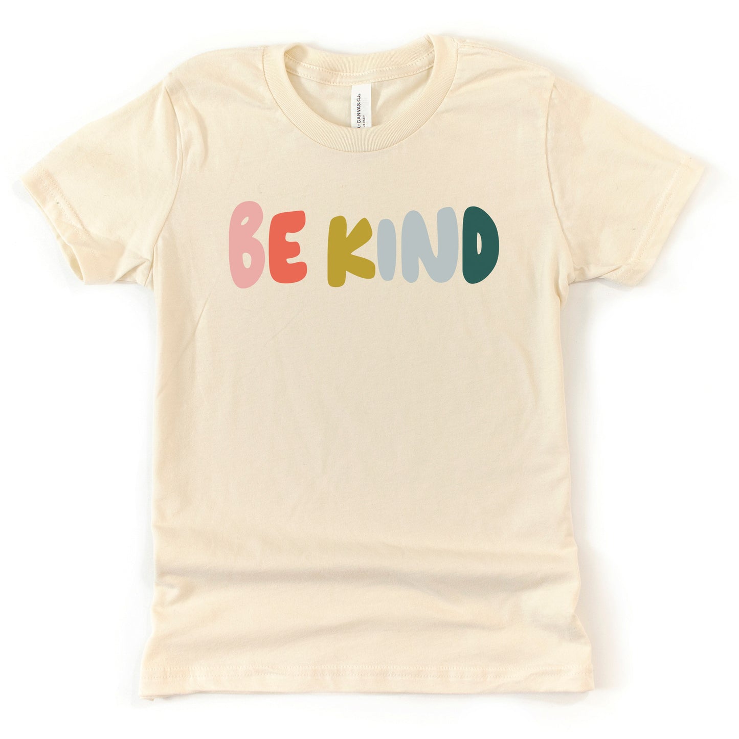 Be Kind Bold Colorful | Youth Short Sleeve Crew Neck