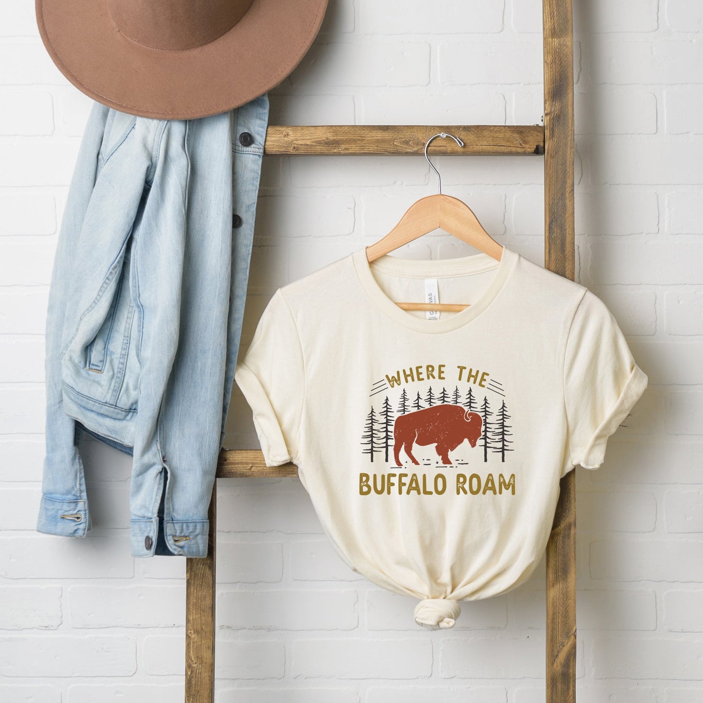 Where the Buffalo Roam | Short Sleeve Graphic Tee