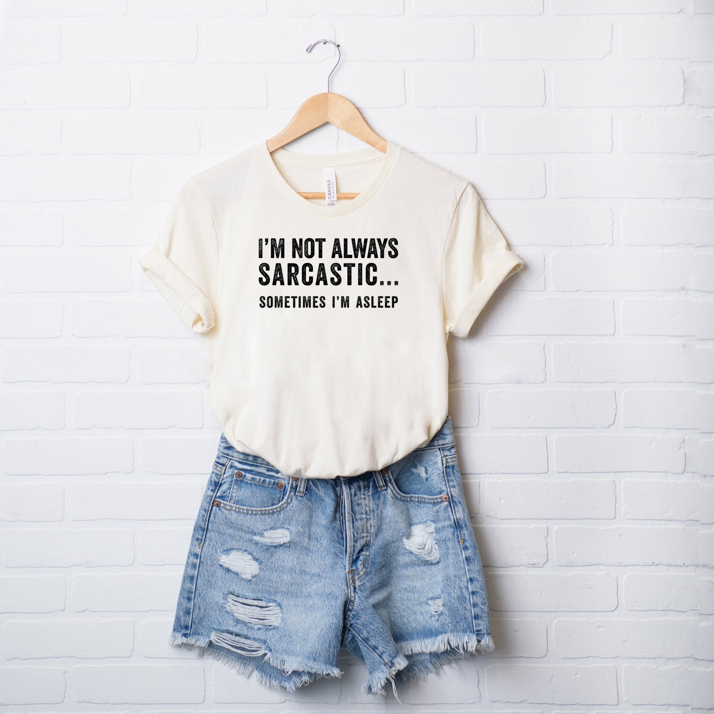 I'm Not Always Sarcastic Sometimes I'm Asleep | Short Sleeve Graphic Tee