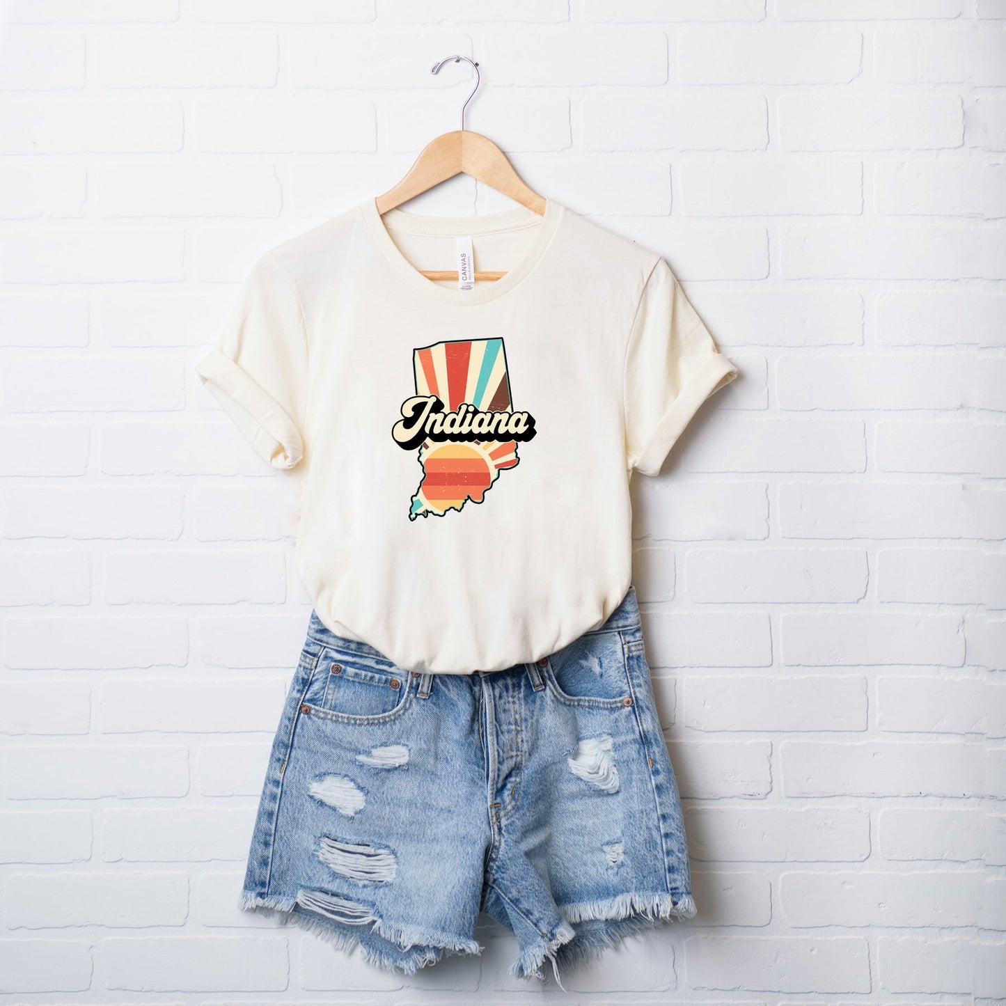 Retro Indiana | Short Sleeve Graphic Tee