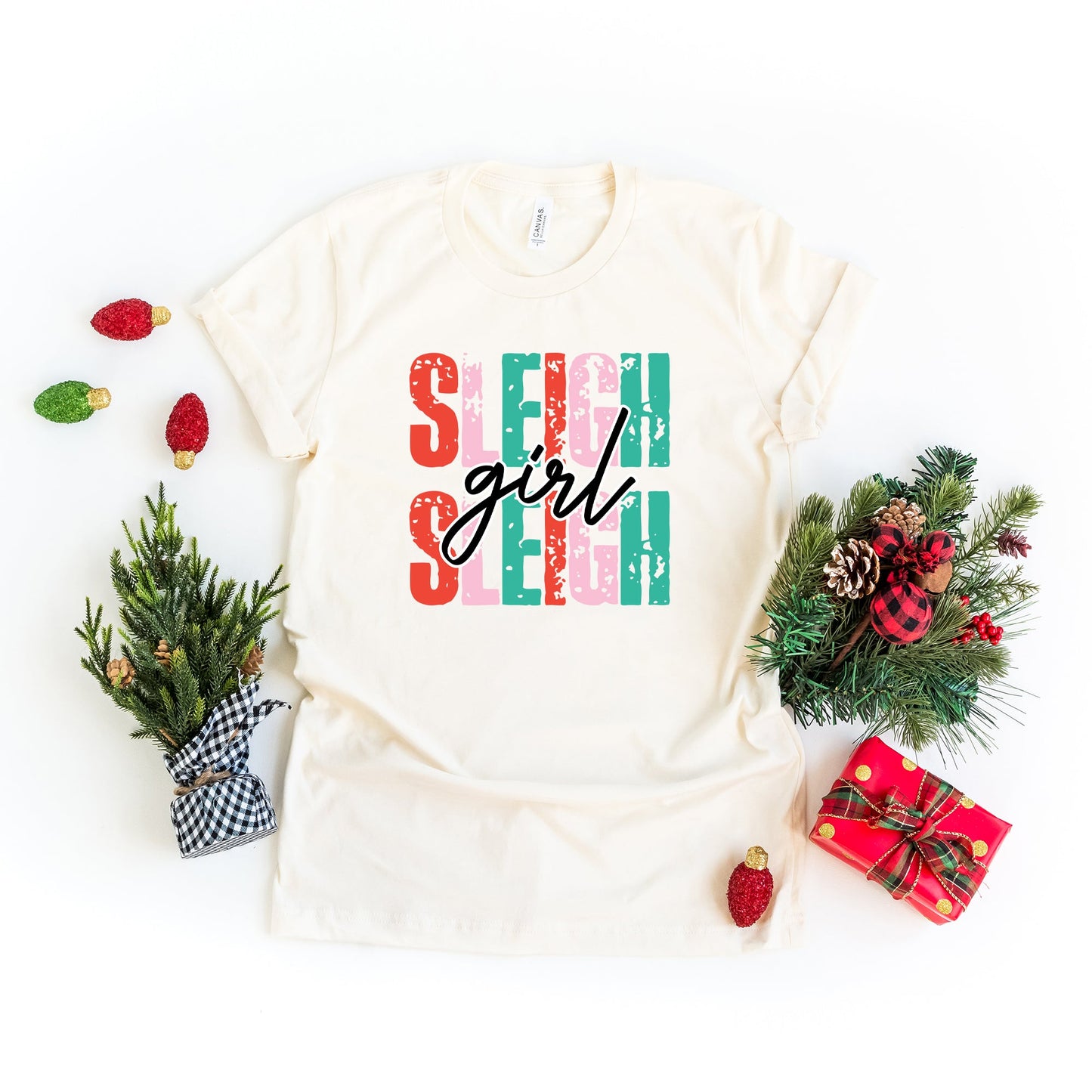 Sleigh Girl | Short Sleeve Graphic Tee