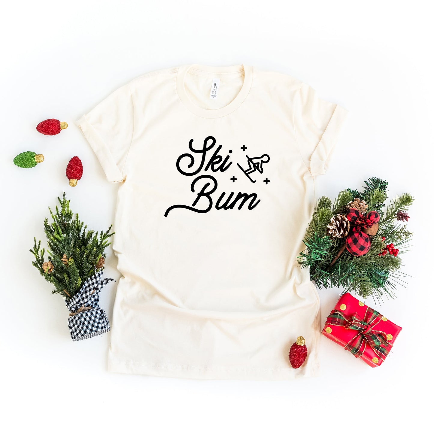 Ski Bum Skier | Short Sleeve Graphic Tee