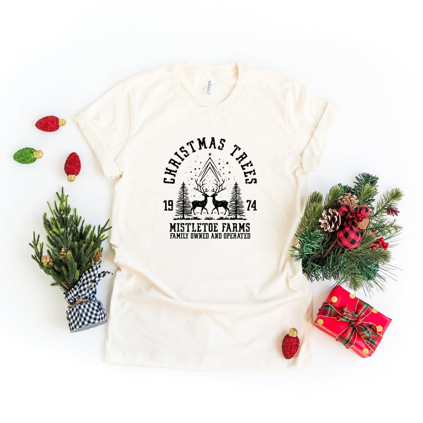 Mistletoe Farms 1974 | Short Sleeve Crew Neck