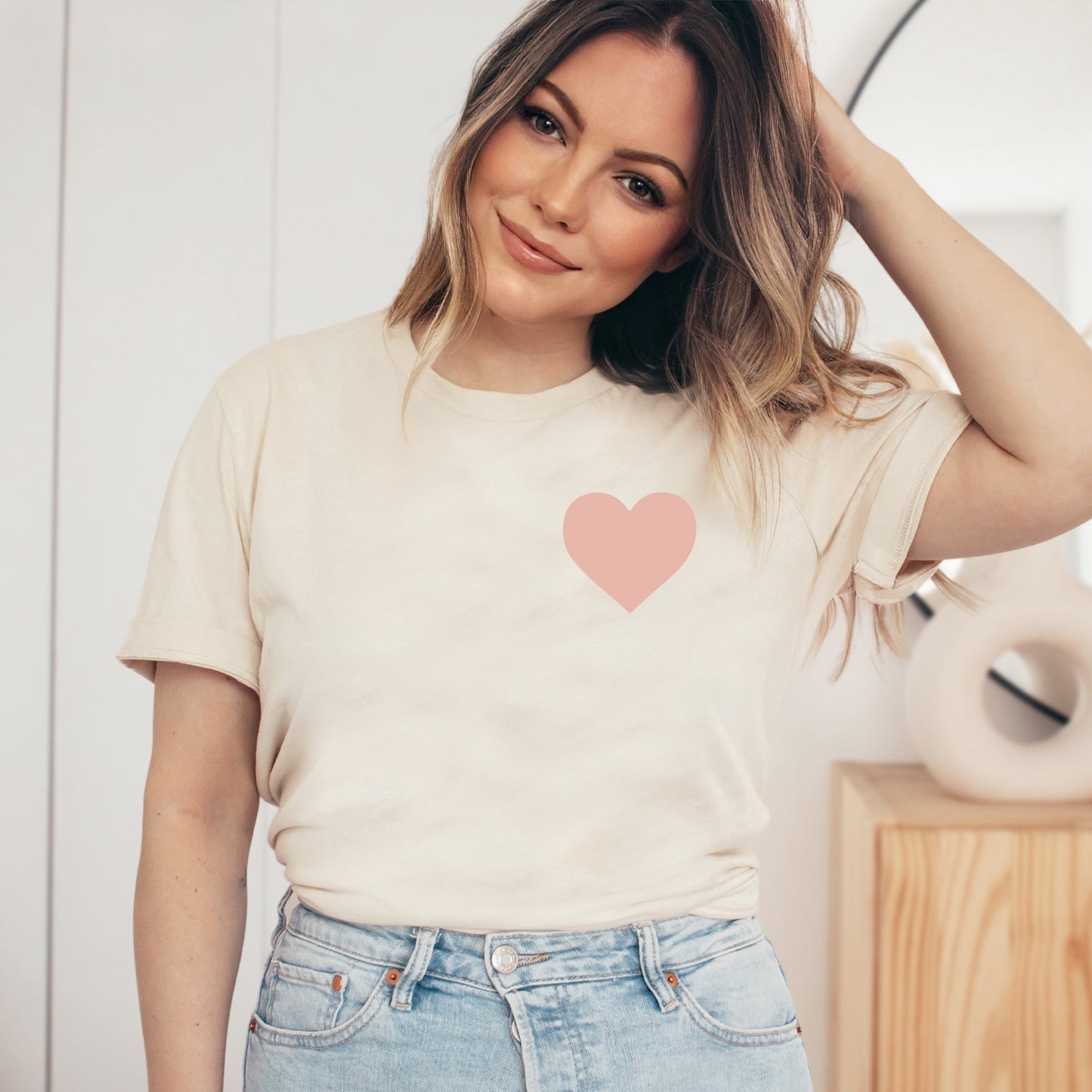 Retro Mama Stripes | Front & Back Short Sleeve Graphic Tee