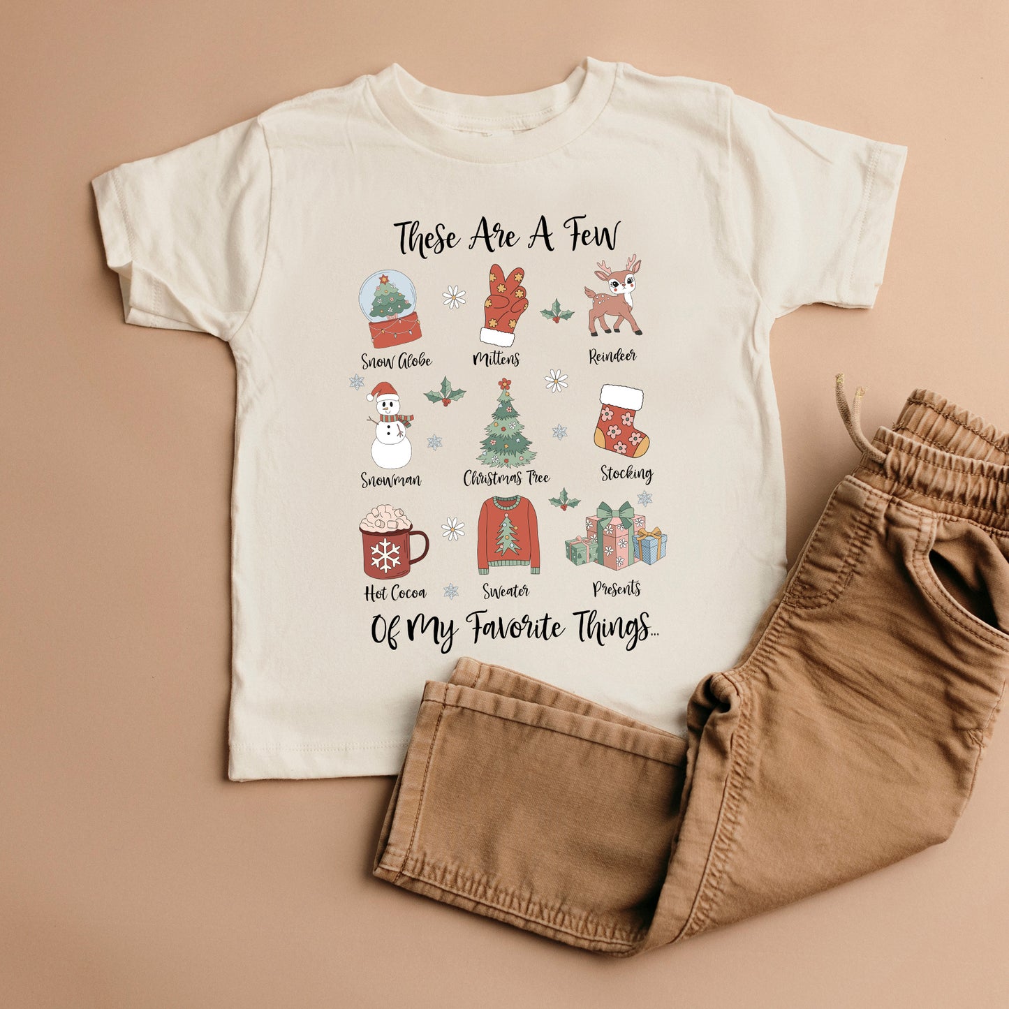 Christmas Favorites | Toddler Graphic Short Sleeve Tee