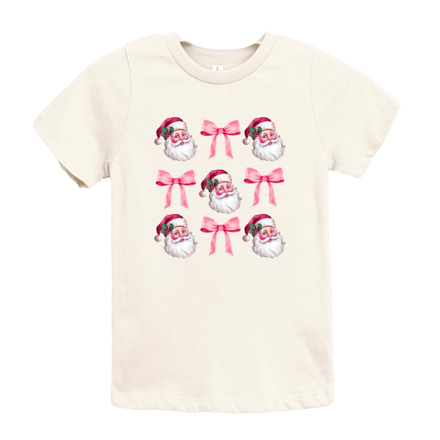 Coquette Santa Chart | Youth Graphic Short Sleeve Tee