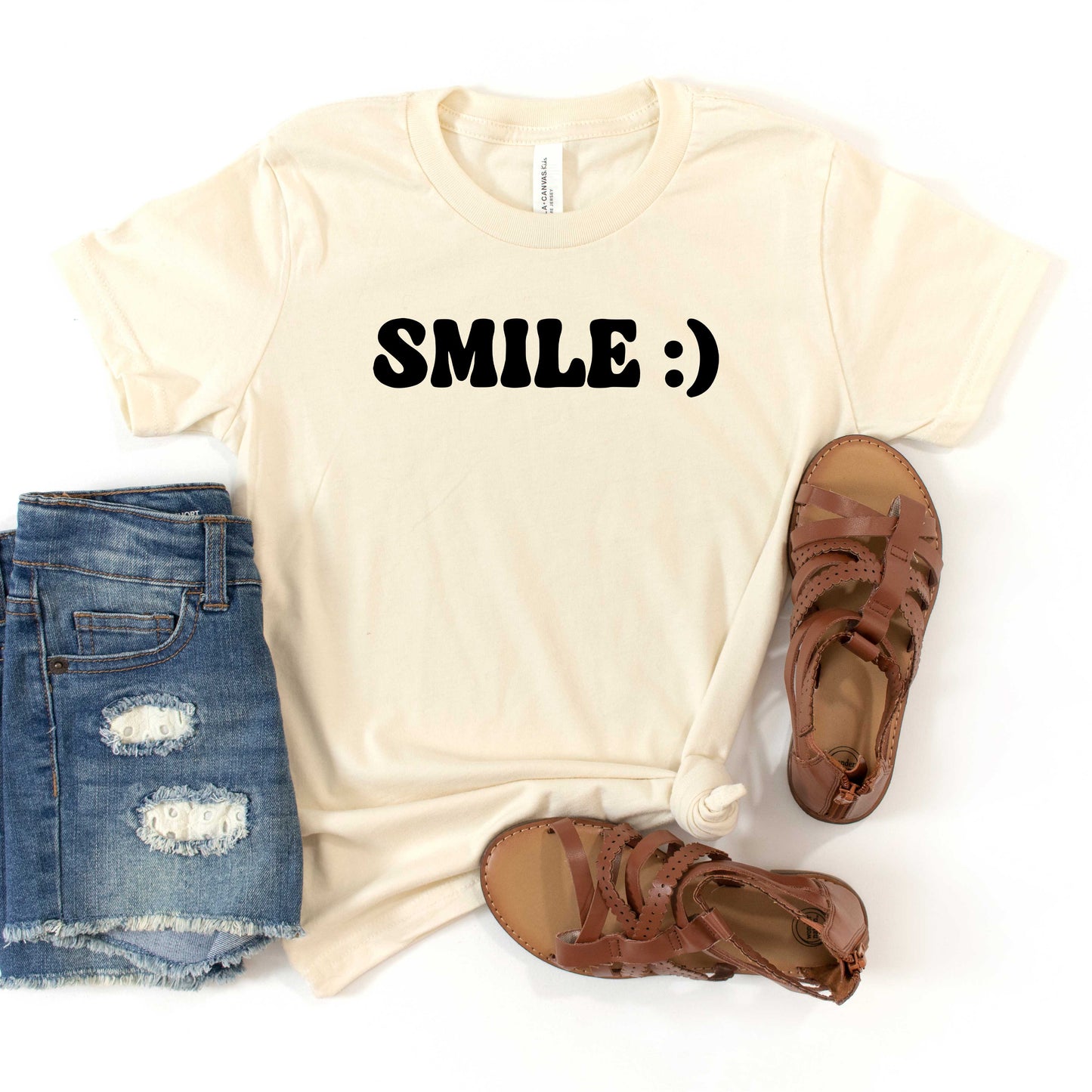 Smile "E" | Youth Short Sleeve Crew Neck