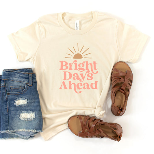 Bright Days Ahead Sun | Youth Short Sleeve Crew Neck