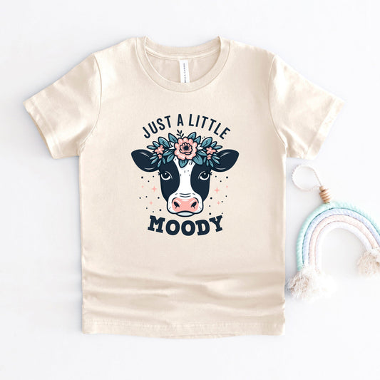 A Little Moody | Youth Graphic Short Sleeve Tee