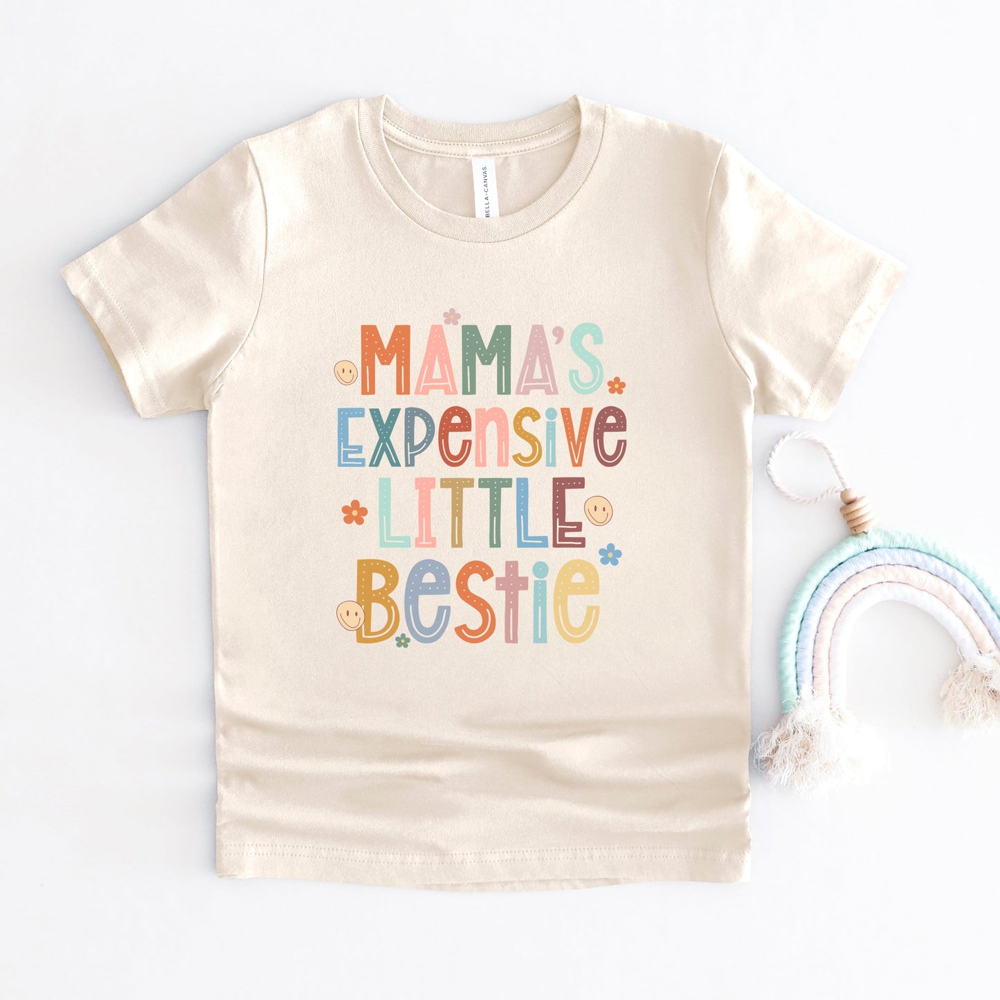 Mama's Expensive Bestie | Toddler Graphic Short Sleeve Tee