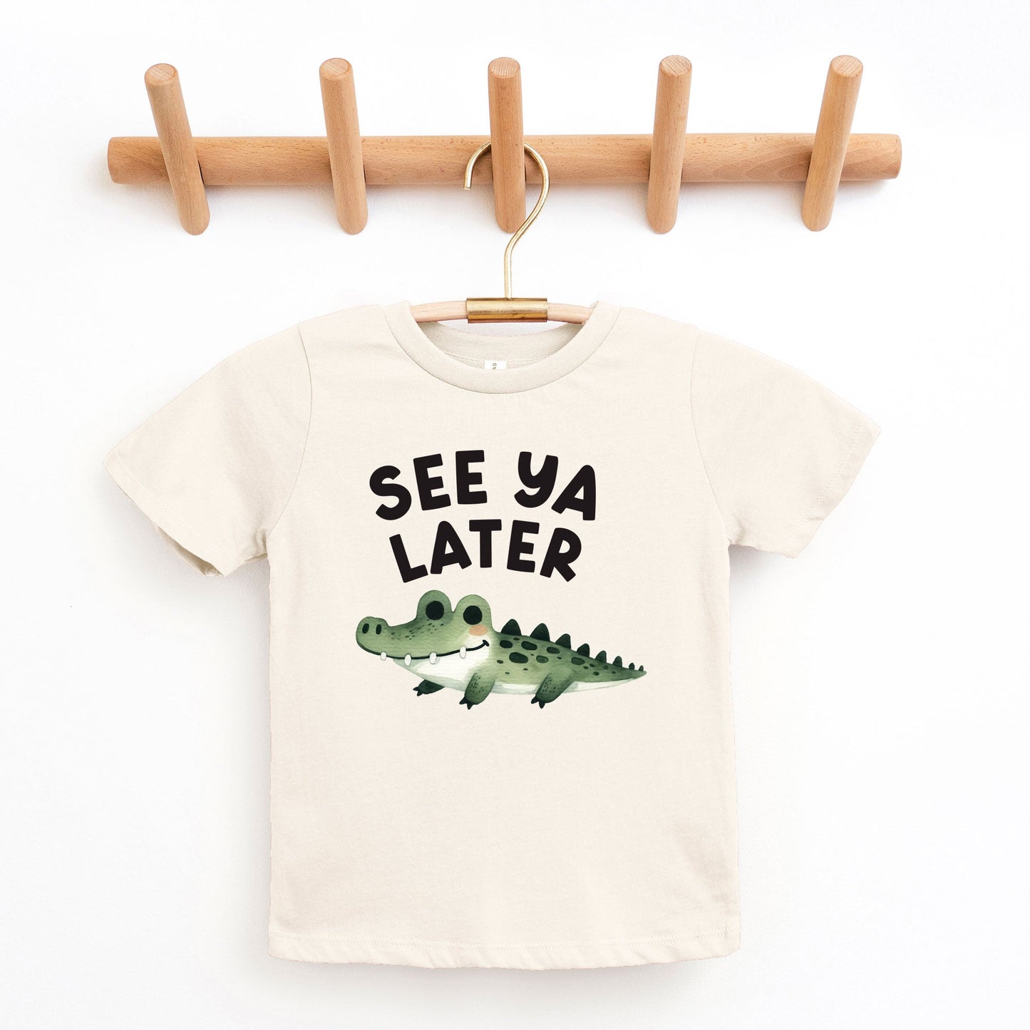 See You Later Alligator | Toddler Graphic Short Sleeve Tee