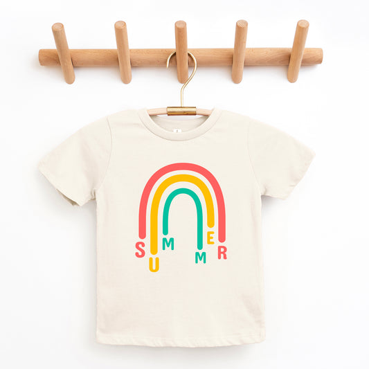 Rainbow Summer | Toddler Graphic Short Sleeve Tee
