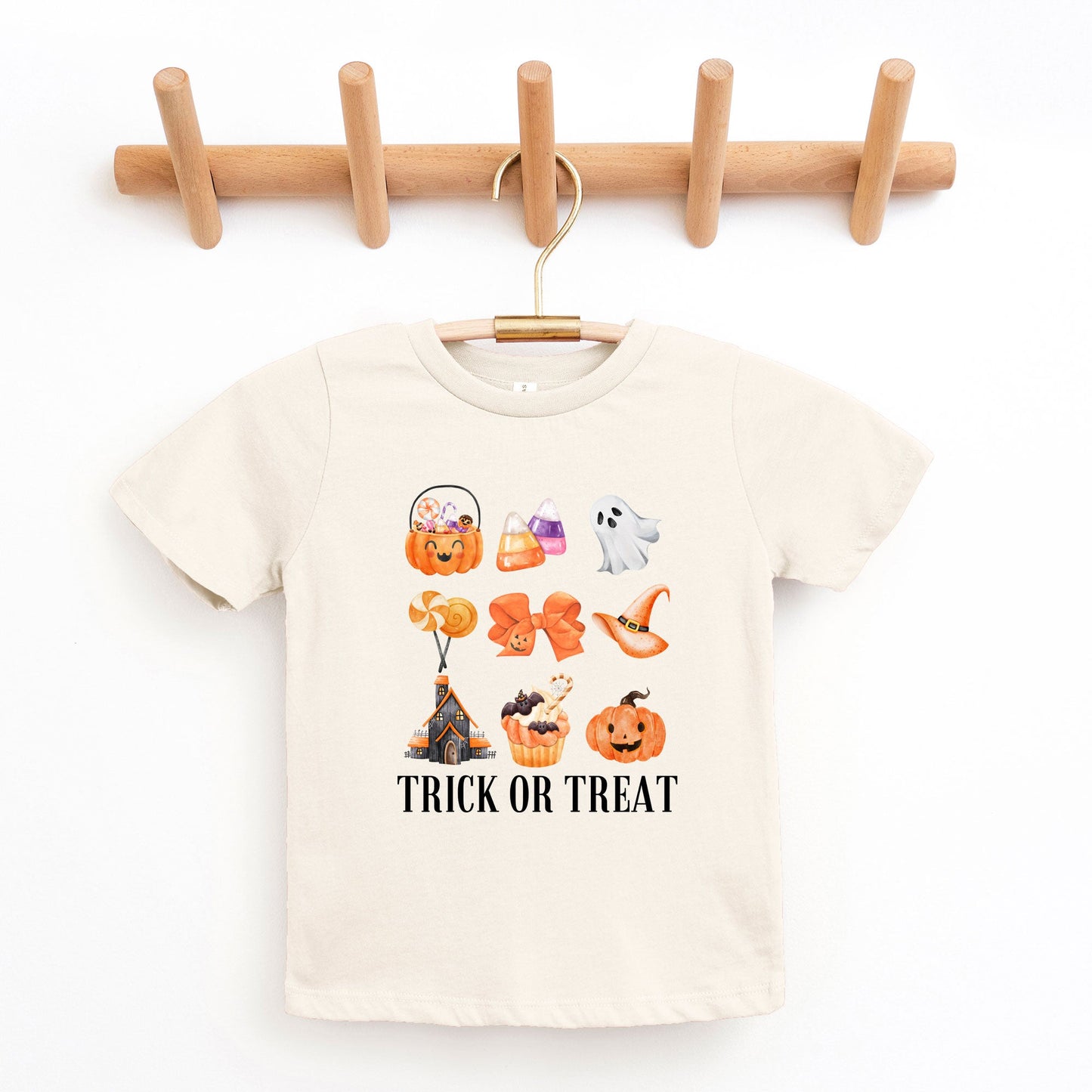 Trick Or Treat Chart | Youth Graphic Short Sleeve Tee