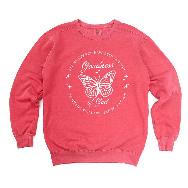 Goodness Of God | Garment Dyed Sweatshirt