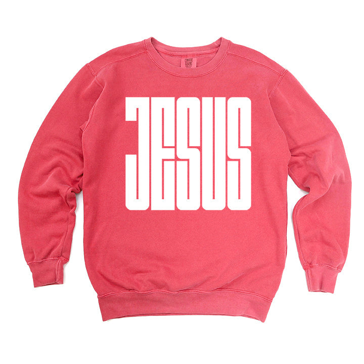 Jesus Bold | Garment Dyed Sweatshirt
