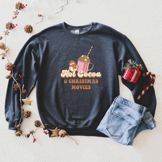 Hot Coco And Christmas Movies | Sweatshirt