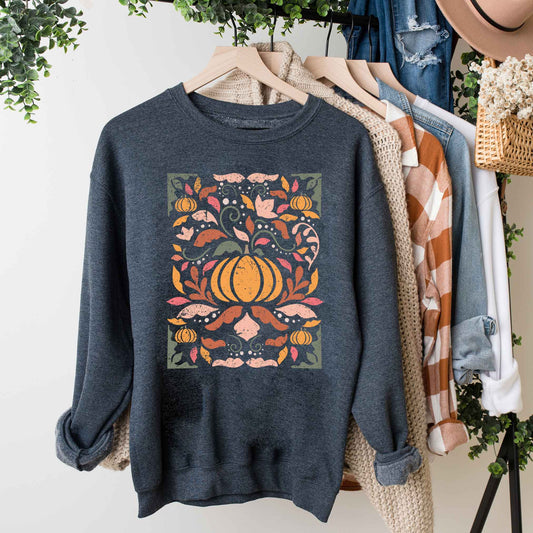 Fall Floral Grunge | Sweatshirt