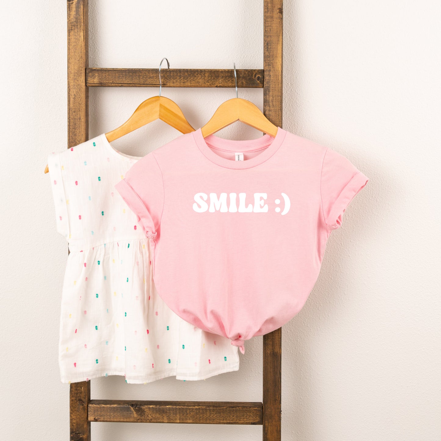 Smile "E" | Toddler Short Sleeve Crew Neck