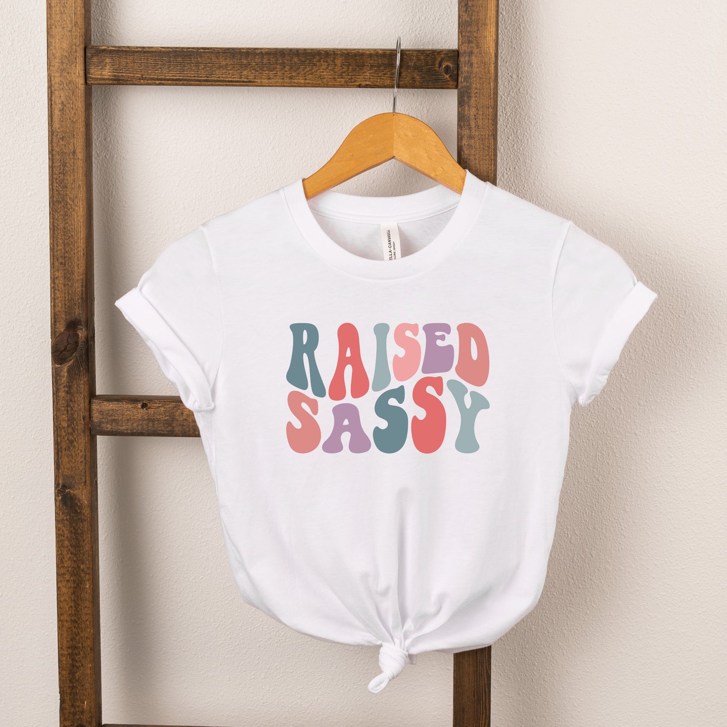 Raised Sassy Wavy | Youth Short Sleeve Crew Neck