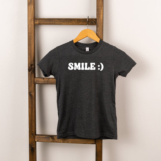 Smile "E" | Toddler Short Sleeve Crew Neck