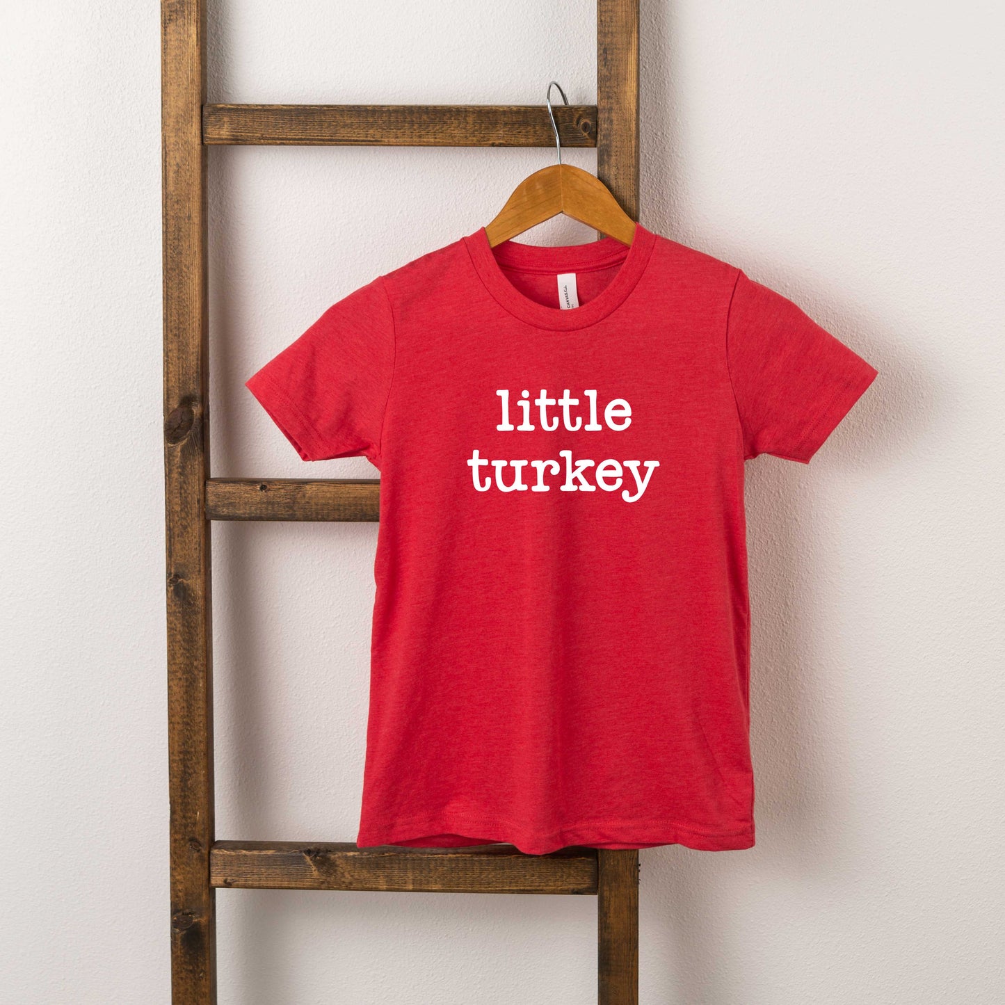 Little Turkey Typewriter | Toddler Short Sleeve Crew Neck