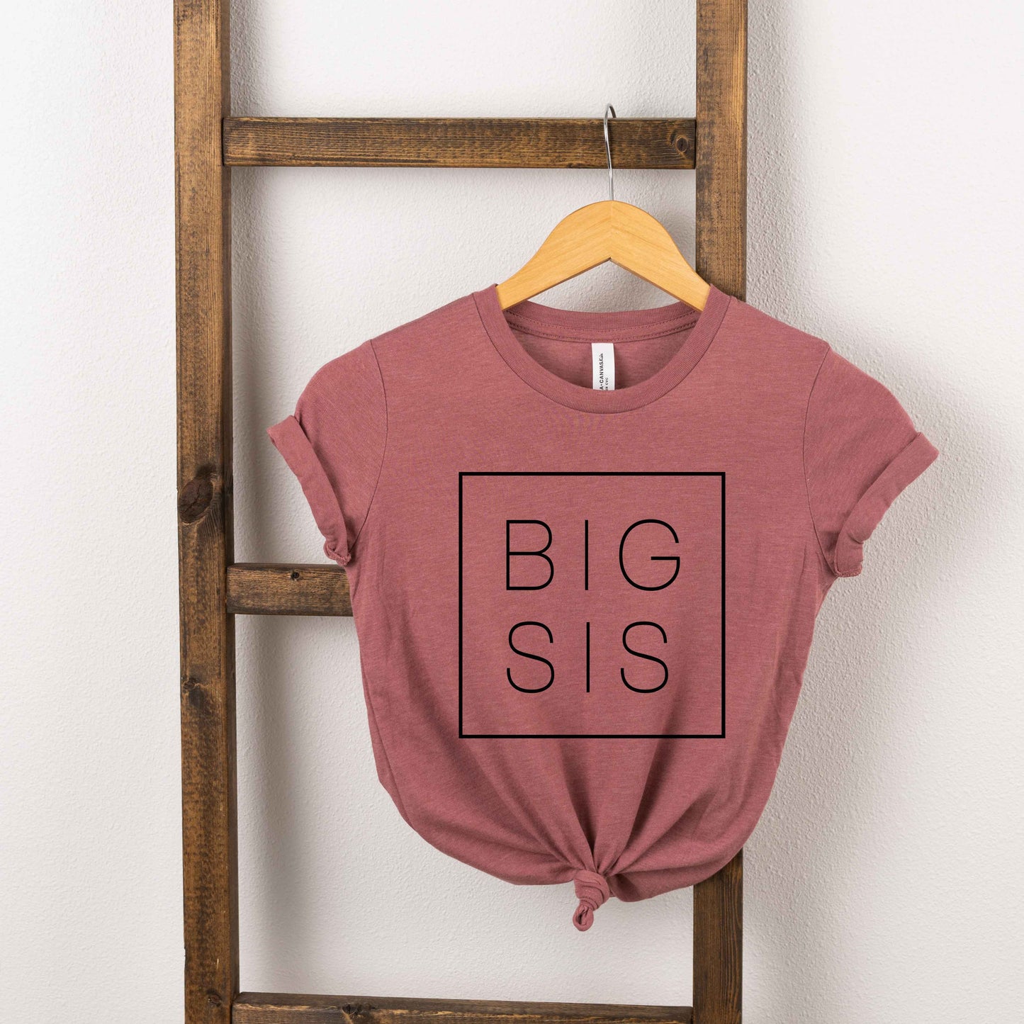 Big Sis Square | Toddler Short Sleeve Crew Neck