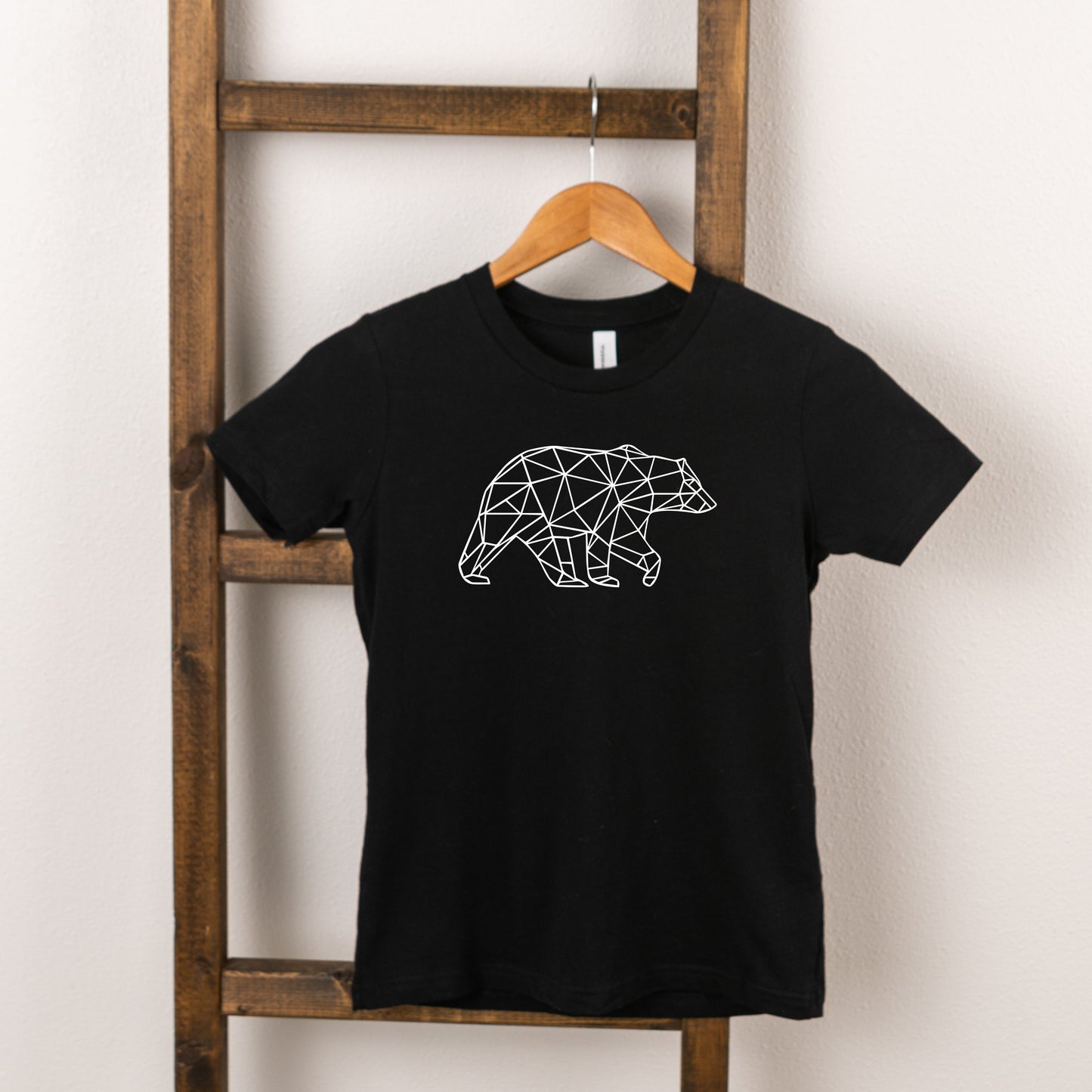 Geometric Bear | Toddler Short Sleeve Crew Neck