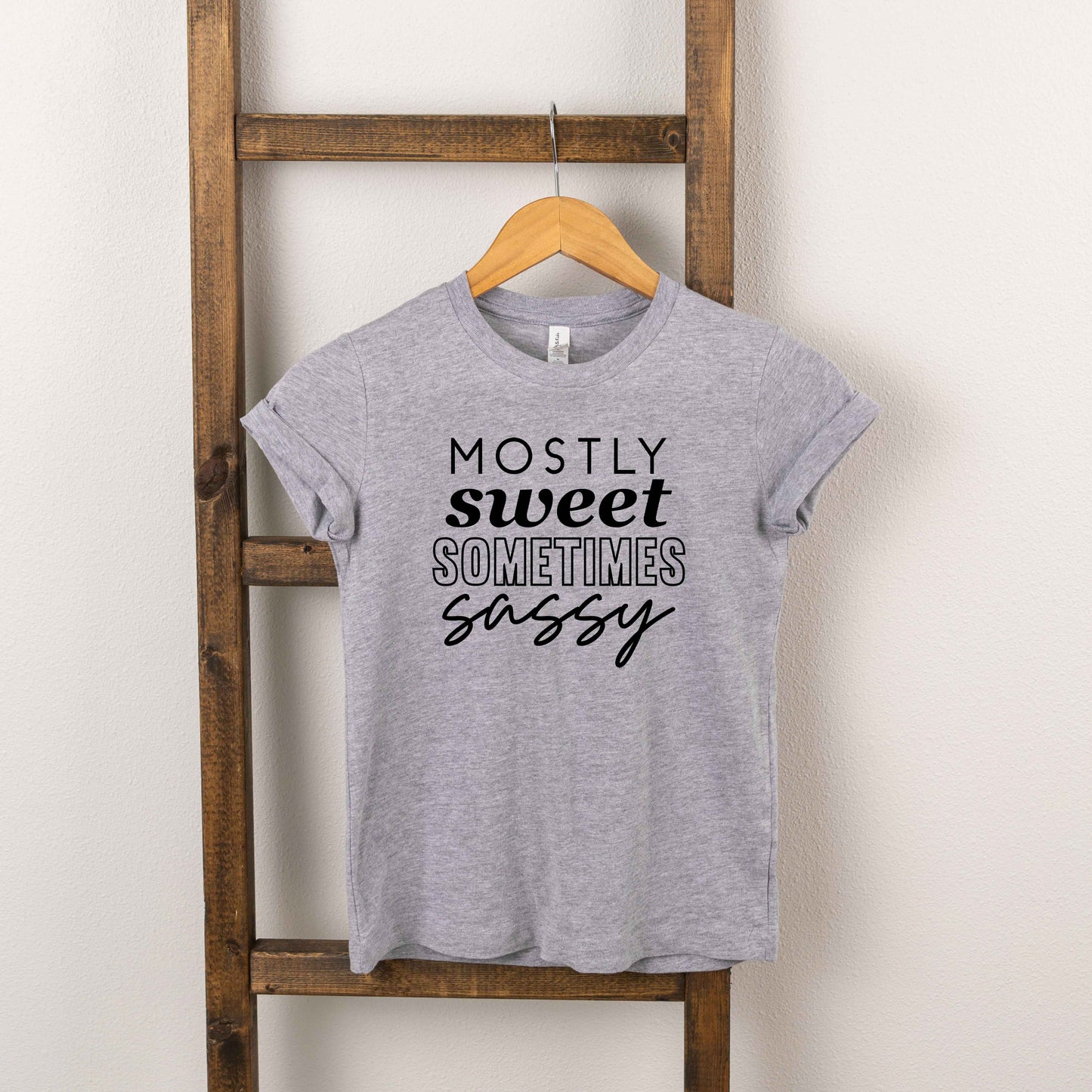 Mostly Sweet | Toddler Short Sleeve Crew Neck