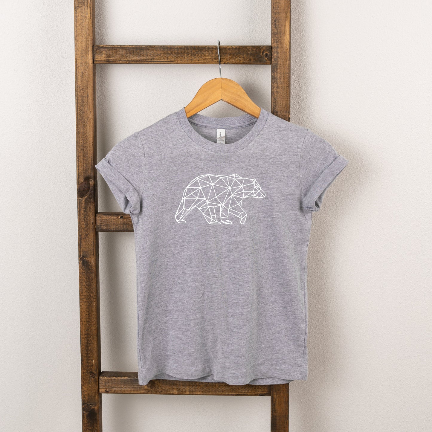 Geometric Bear | Toddler Short Sleeve Crew Neck