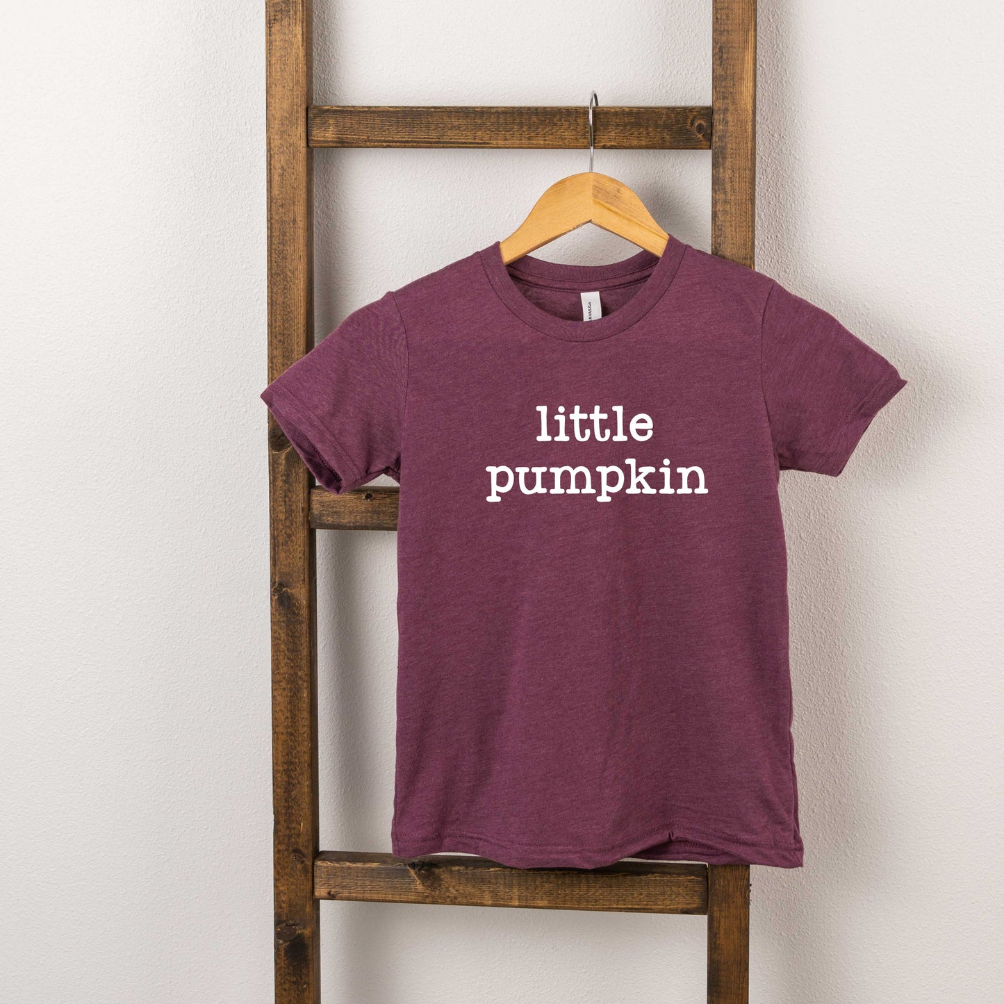 Little Pumpkin Typewriter | Toddler Short Sleeve Crew Neck