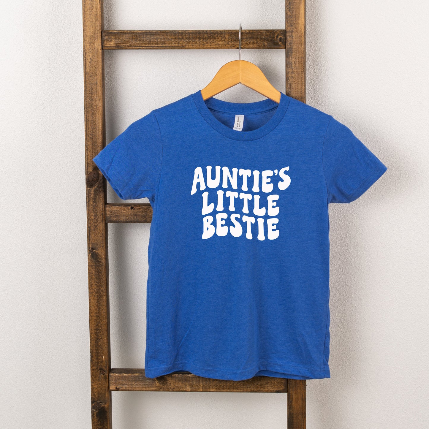 Auntie's Little Bestie | Toddler Short Sleeve Crew Neck