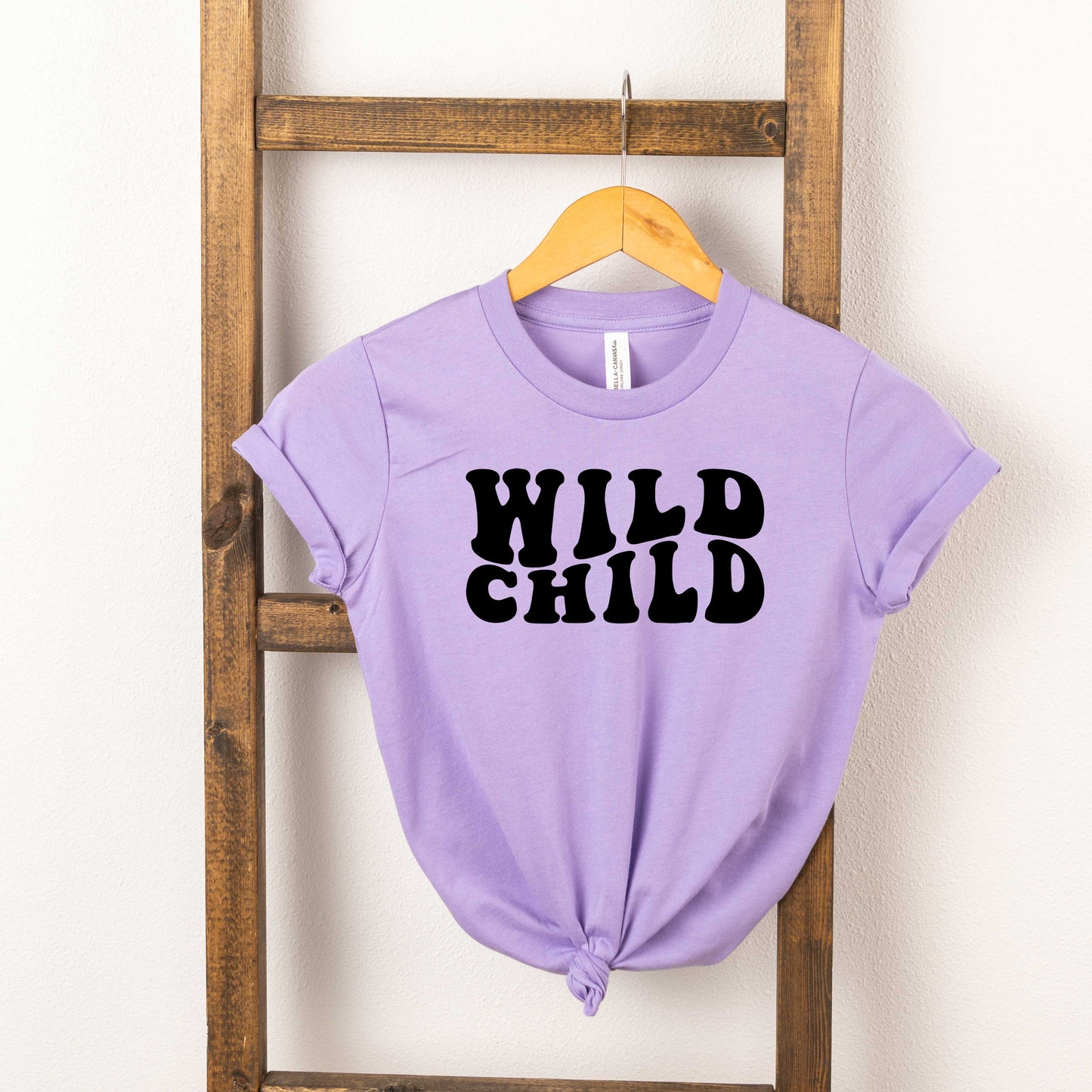 Wild Child Wavy | Youth Short Sleeve Crew Neck