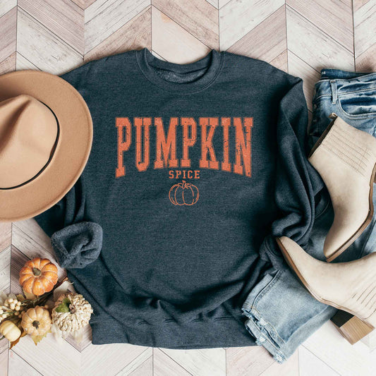 Pumpkin Spice Varsity | Sweatshirt