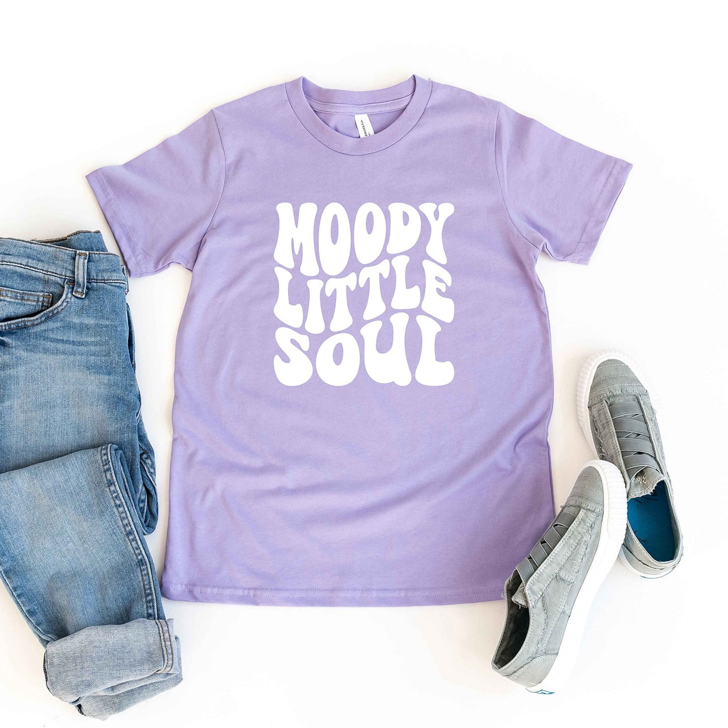 Moody Little Soul | Youth Short Sleeve Crew Neck