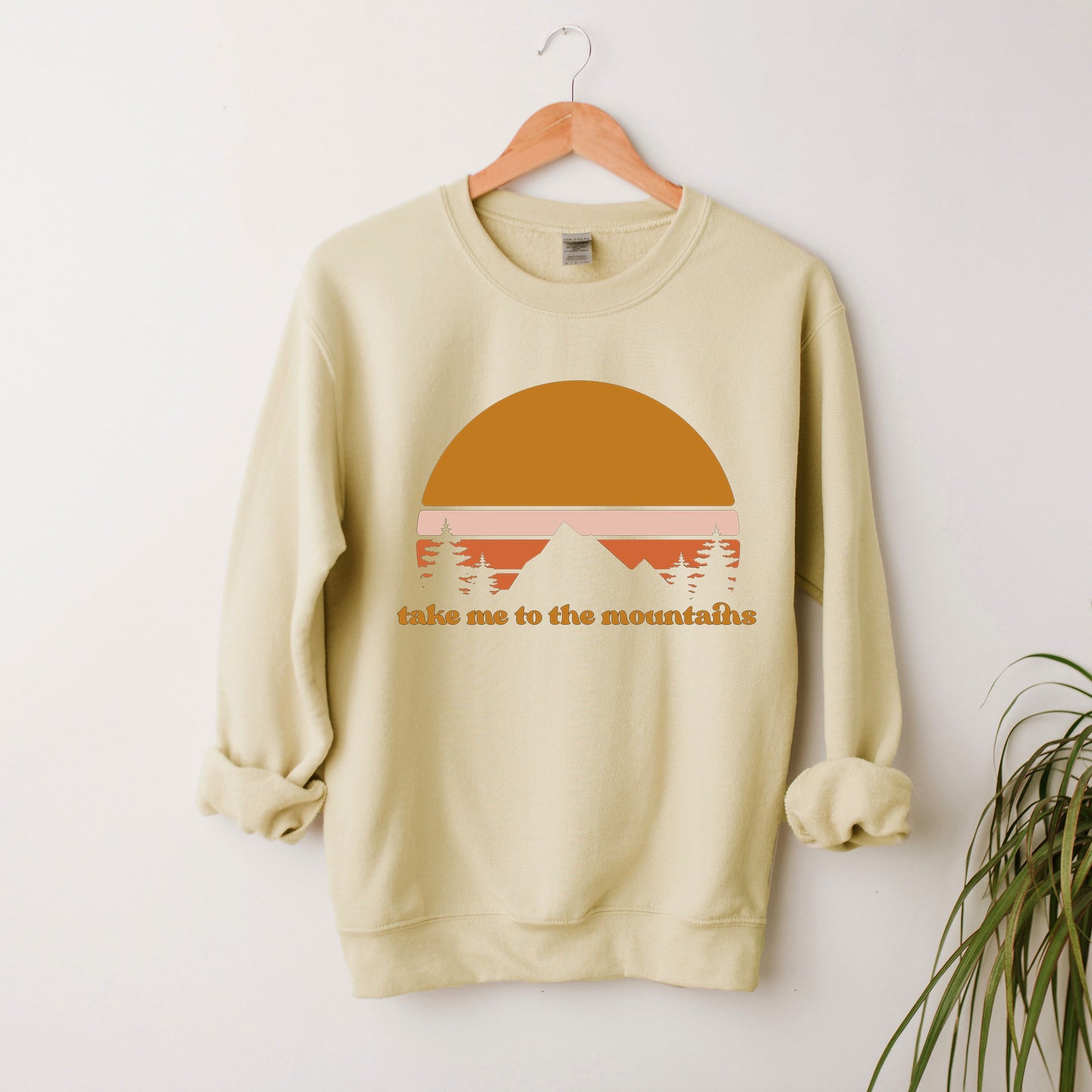 Take Me To The Mountains Sunset | Sweatshirt