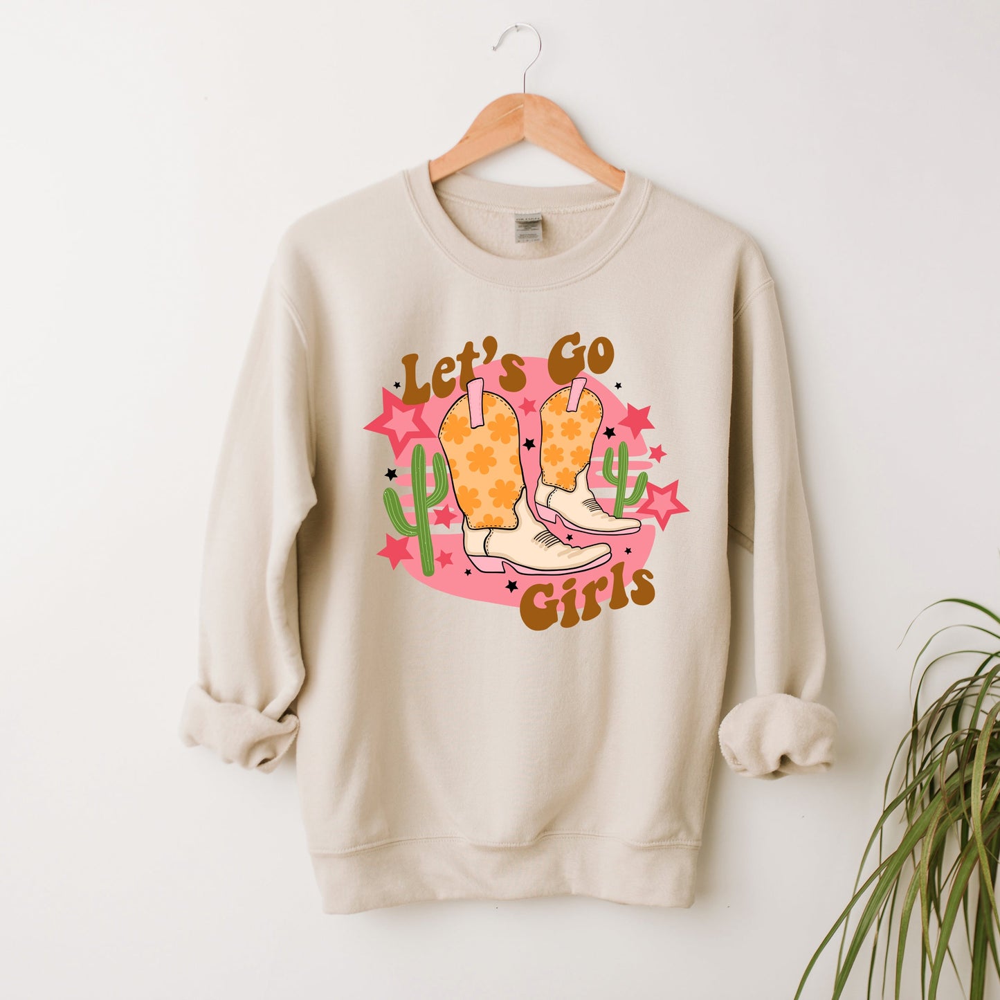 Let's Go Girls Cactus | Sweatshirt