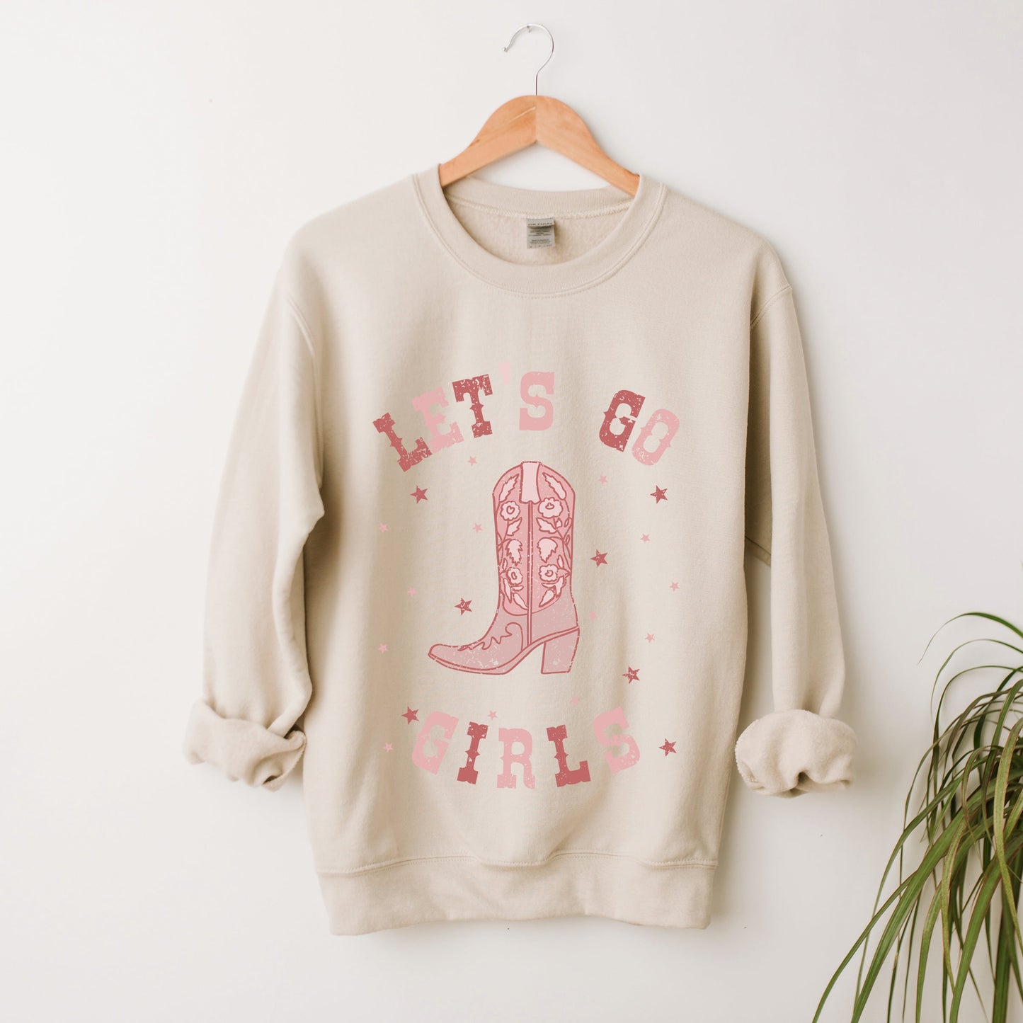 Lets Go Girls Boot | Sweatshirt