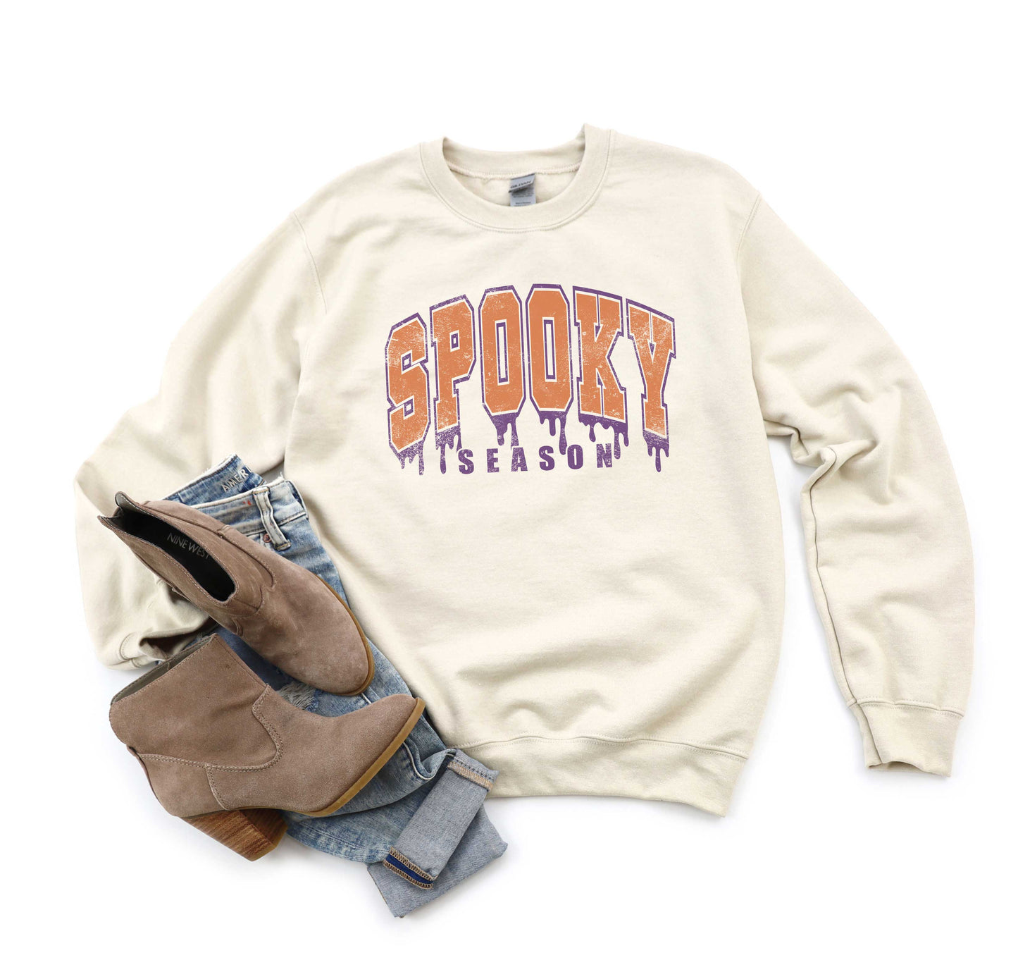 Spooky Season Varsity Drip | Sweatshirt