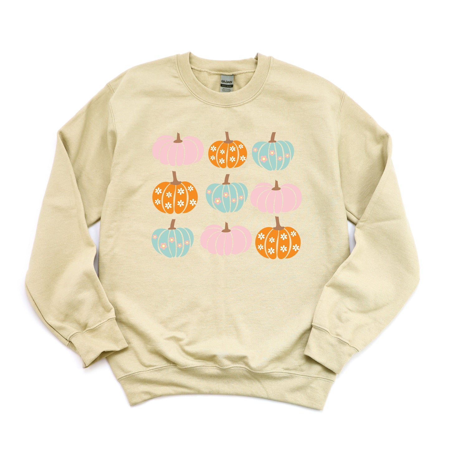 Floral Pumpkin Chart | Sweatshirt