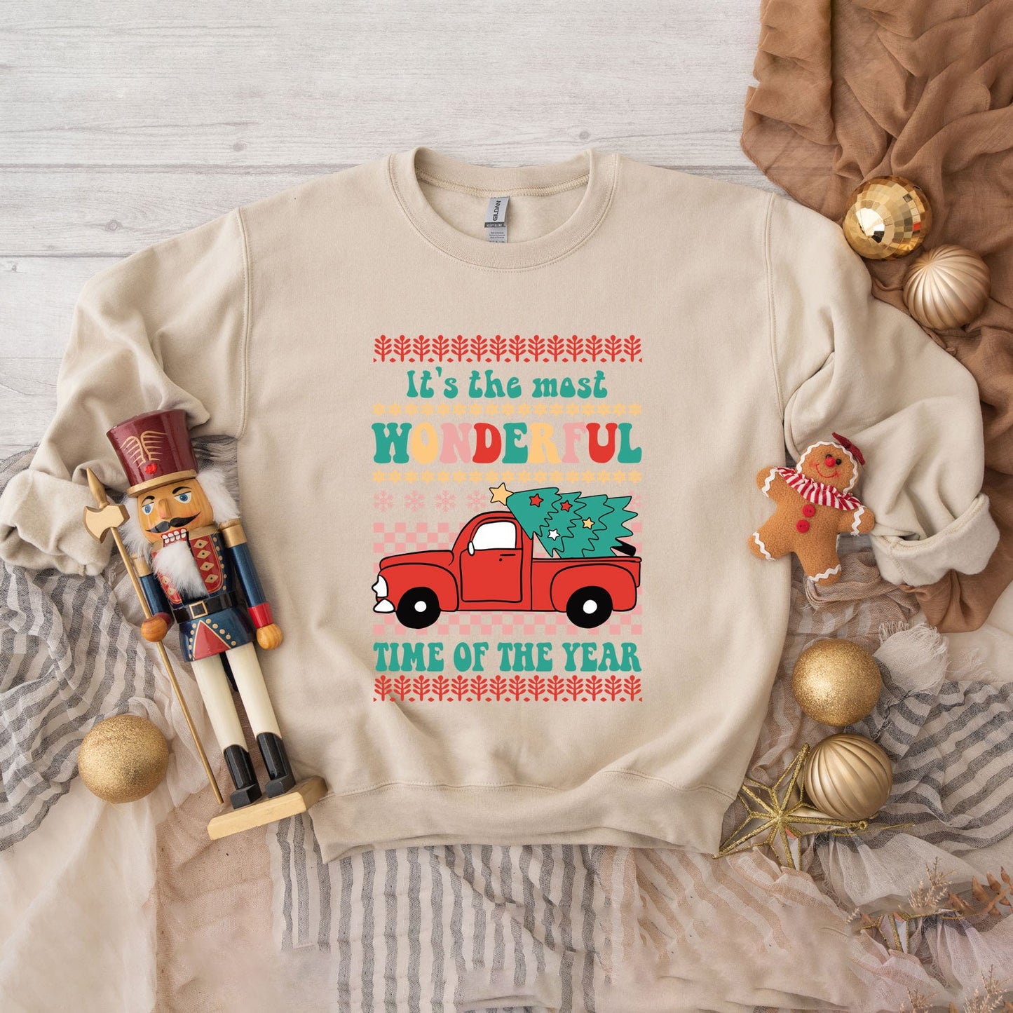 Most Wonderful Time Truck | Sweatshirt