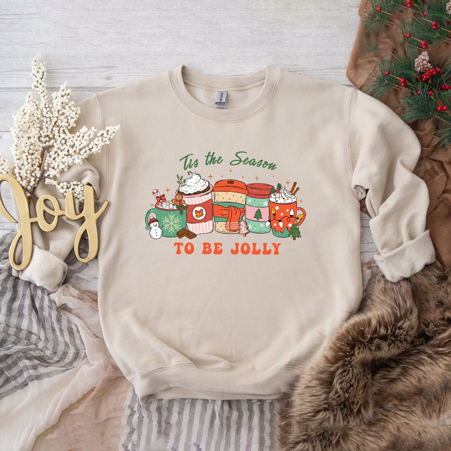 Jolly Season Mugs | Sweatshirt