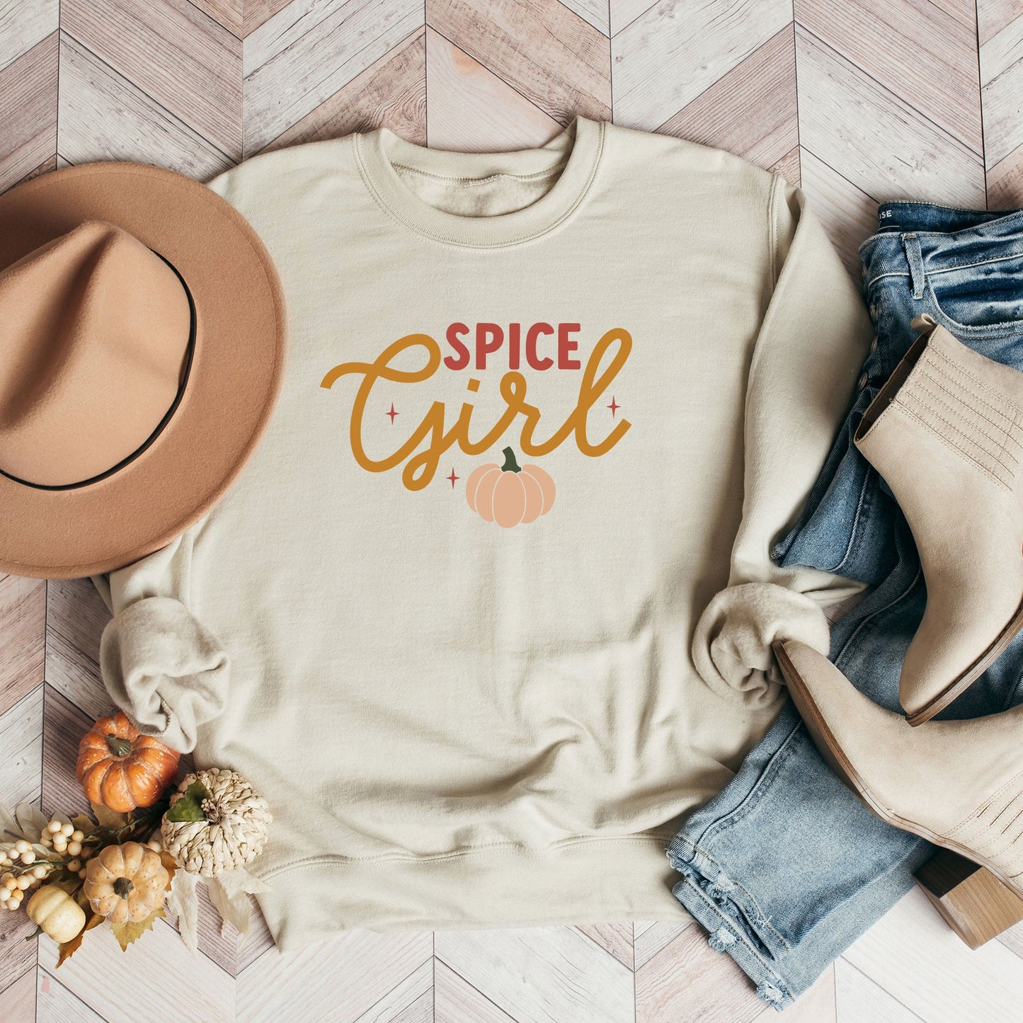Spice Girl Pumpkin | Sweatshirt