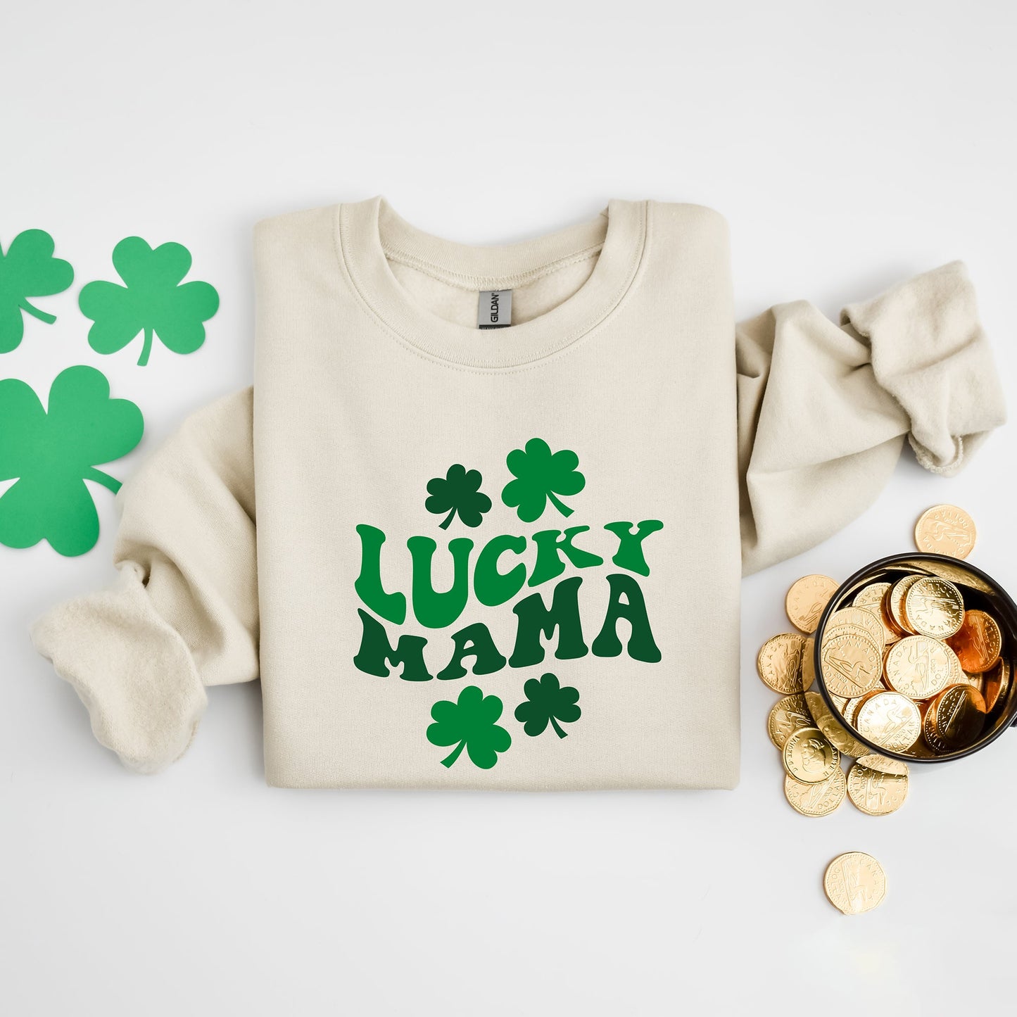 Lucky Mama Clovers | Sweatshirt