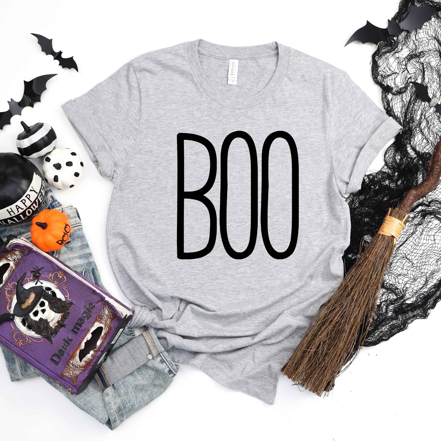 Boo Word | Short Sleeve Crew Neck