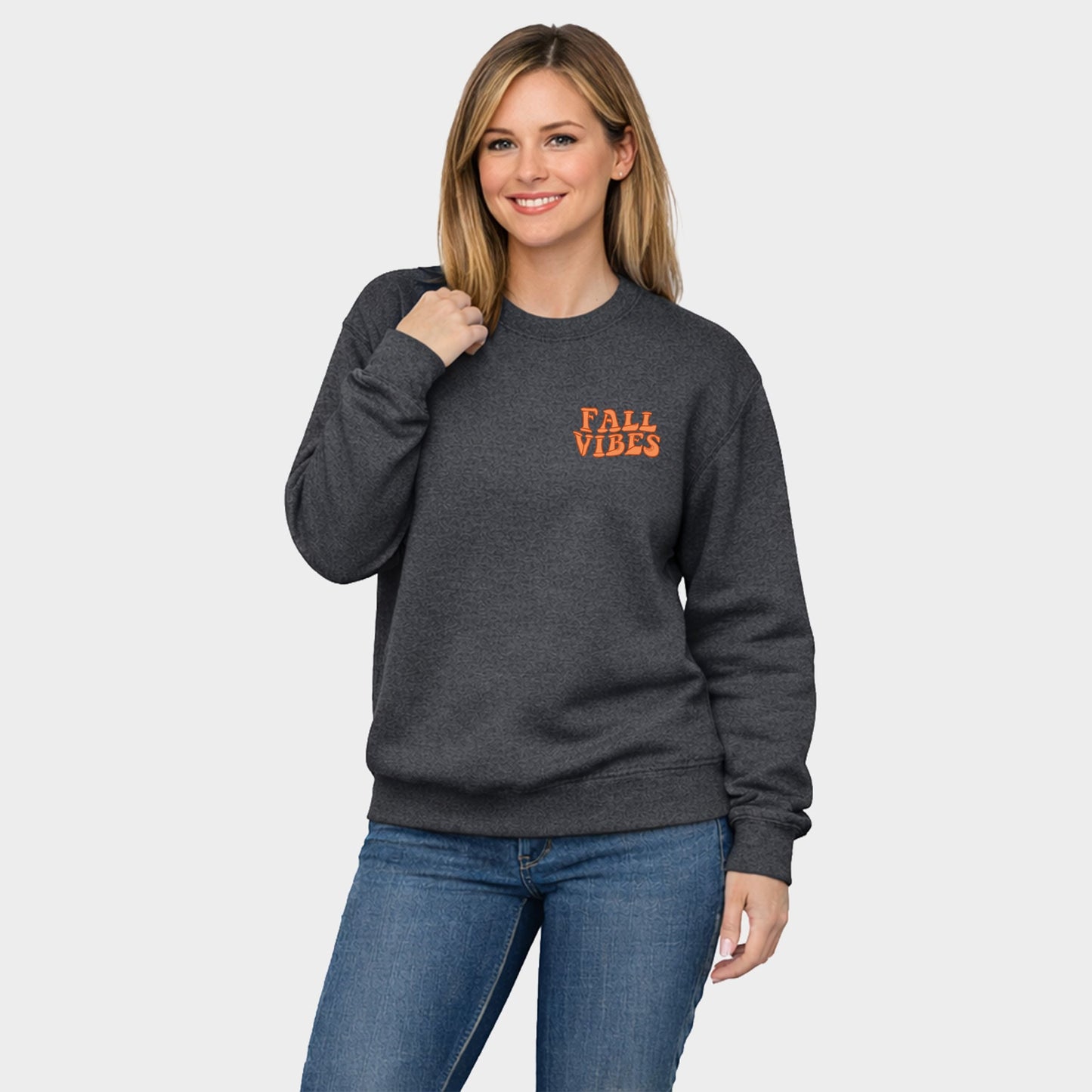EMB1001ORA_LC-SWT Dark Heather