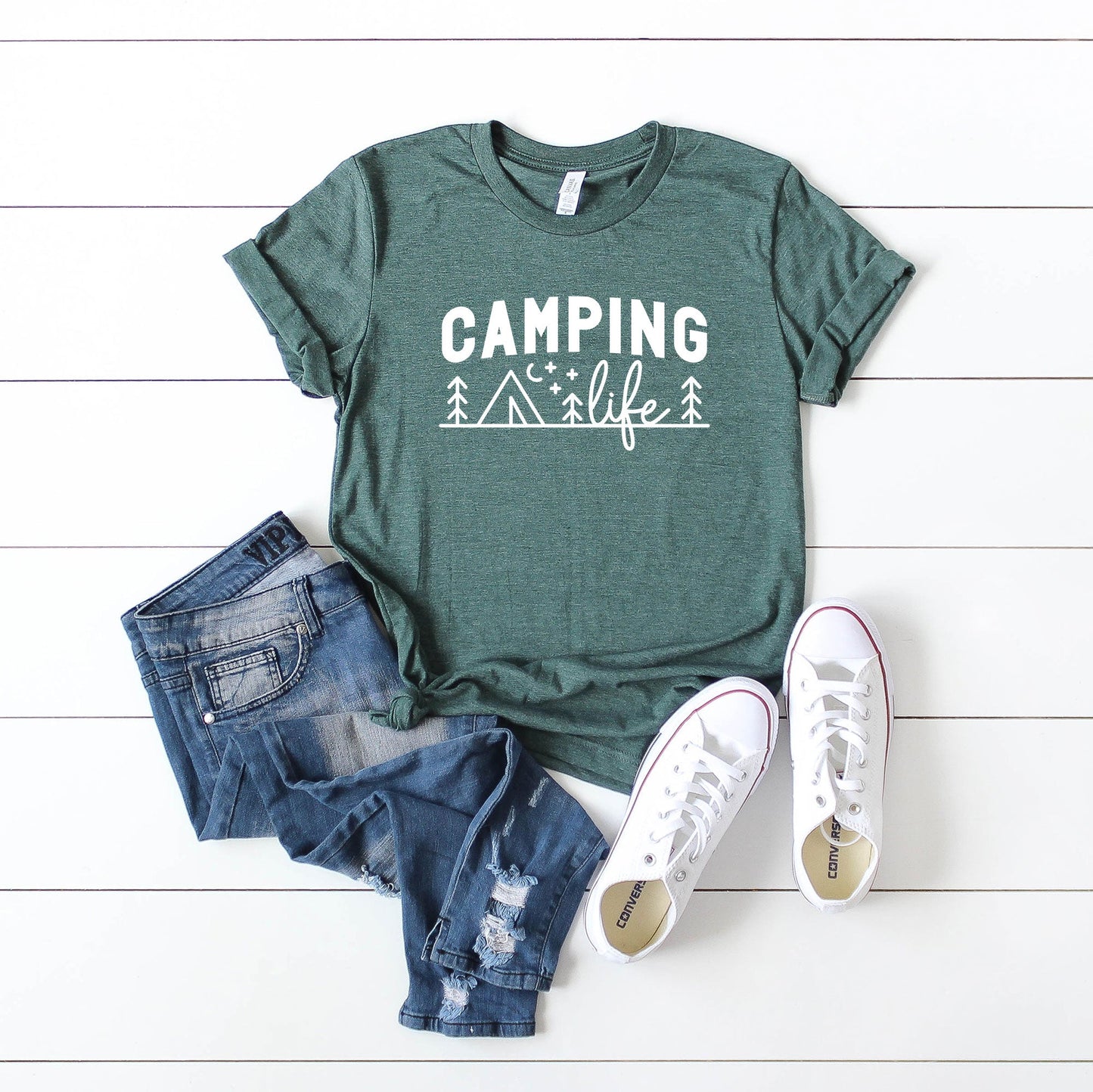 Camping Life | Short Sleeve Graphic tee