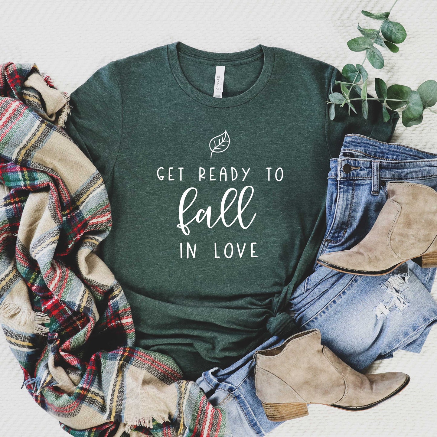 Get Ready to Fall in Love | Short Sleeve Graphic Tee