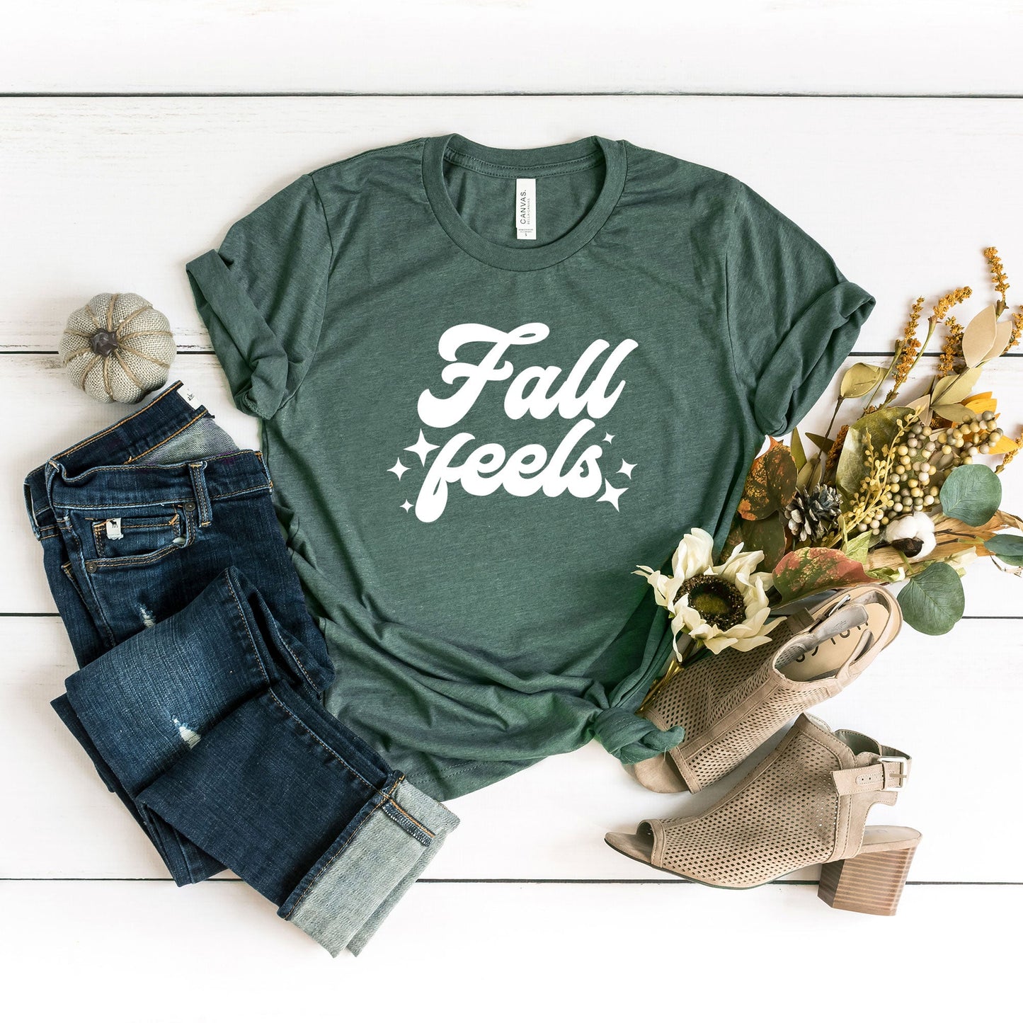 Fall Feels Stars | Short Sleeve Graphic Tee